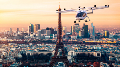 Volocopter: taxi volante a Parigi
